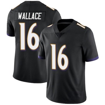 Tylan Wallace Youth Black Limited Alternate Vapor Untouchable Jersey