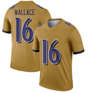 Tylan Wallace Youth Gold Legend Inverted Jersey