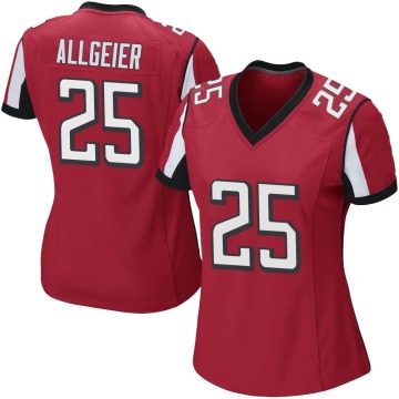 Tyler Allgeier Women's Red Game Team Color Jersey