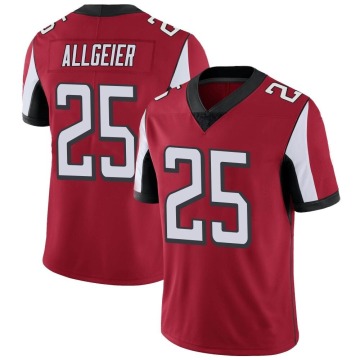 Tyler Allgeier Youth Red Limited Team Color Vapor Untouchable Jersey