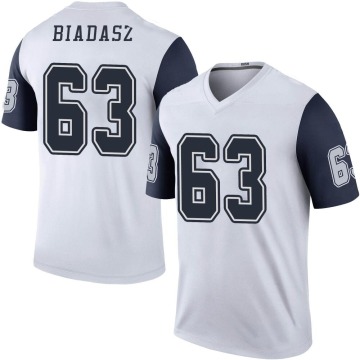 Tyler Biadasz Youth White Legend Color Rush Jersey
