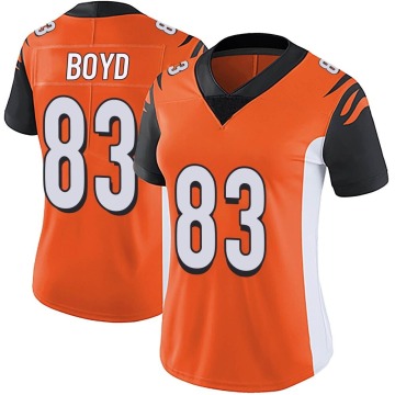 Tyler Boyd Women's Orange Limited Vapor Untouchable Jersey