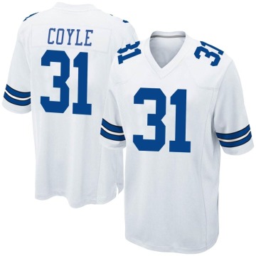 Tyler Coyle Youth White Game Jersey