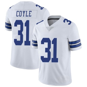 Tyler Coyle Youth White Limited Vapor Untouchable Jersey
