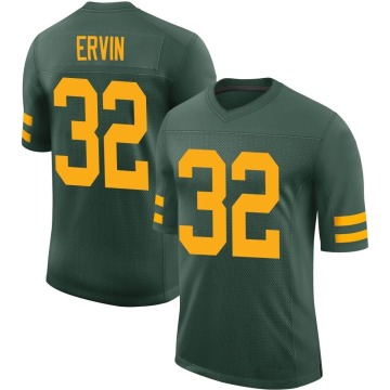 Tyler Ervin Men's Green Limited Alternate Vapor Jersey