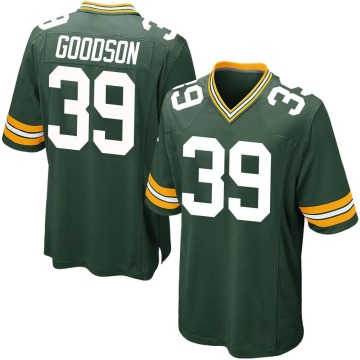 Tyler Goodson Youth Green Game Team Color Jersey
