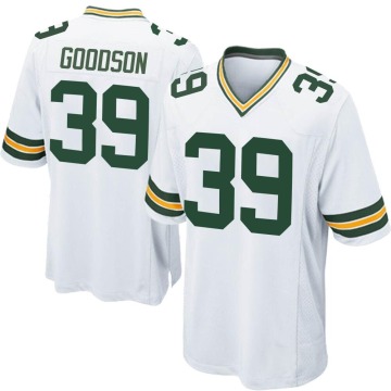 Tyler Goodson Youth White Game Jersey