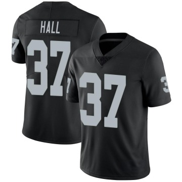 Tyler Hall Men's Black Limited Team Color Vapor Untouchable Jersey