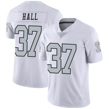 Tyler Hall Men's White Limited Color Rush Jersey