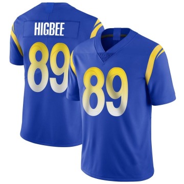 Tyler Higbee Youth Royal Limited Alternate Vapor Untouchable Jersey