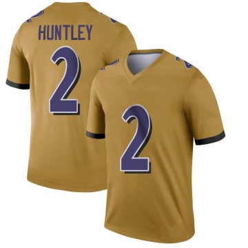 Tyler Huntley Youth Gold Legend Inverted Jersey