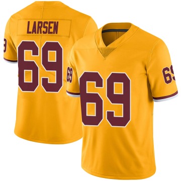 Tyler Larsen Youth Gold Limited Color Rush Jersey