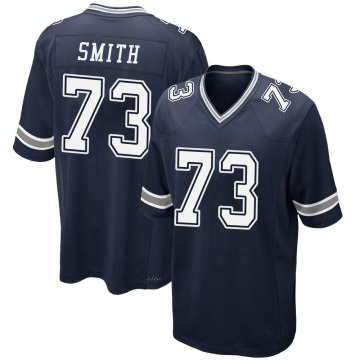 Tyler Smith Men's Navy Game Team Color Jersey