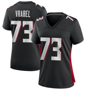 Tyler Vrabel Women's Black Game Alternate Jersey