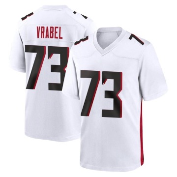 Tyler Vrabel Youth White Game Jersey