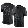 Tyquan Lewis Men's Black Limited Reflective Jersey