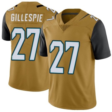 Tyree Gillespie Youth Gold Limited Color Rush Vapor Untouchable Jersey