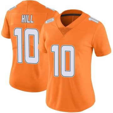 Tyreek Hill Women's Orange Limited Color Rush Jersey