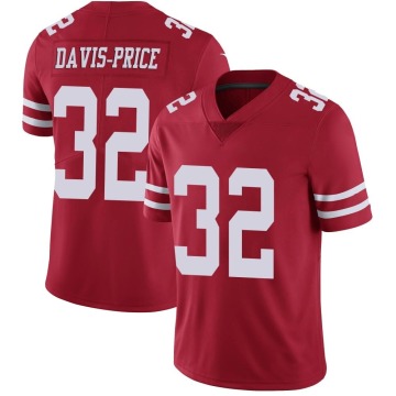 Tyrion Davis-Price Youth Red Limited Team Color Vapor Untouchable Jersey
