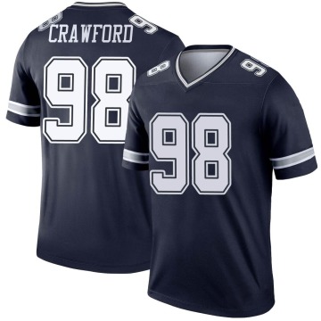 Tyrone Crawford Youth Navy Legend Jersey