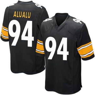 Tyson Alualu Youth Black Game Team Color Jersey