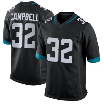 Tyson Campbell Youth Black Game Jersey