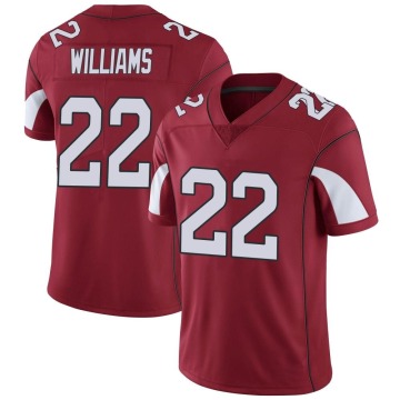 Ty'Son Williams Youth Limited Cardinal Team Color Vapor Untouchable Jersey