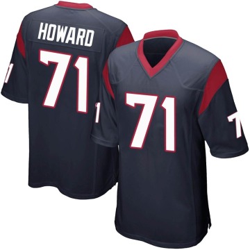 Tytus Howard Youth Navy Blue Game Team Color Jersey