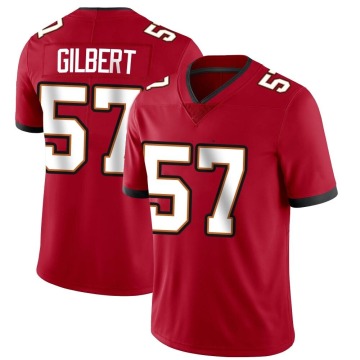 Ulysees Gilbert III Men's Red Limited Team Color Vapor Untouchable Jersey