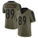 Vance McDonald Youth Olive Limited 2021 Salute To Service Jersey