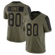 Victor Cruz Men's Olive Limited 2021 Salute To Service Jersey