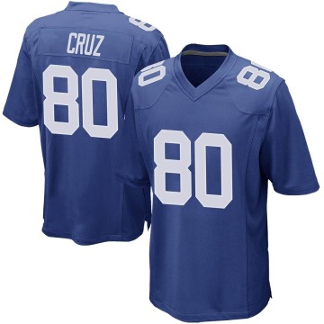 Victor Cruz Youth Royal Game Team Color Jersey