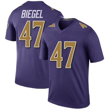 Vince Biegel Men's Purple Legend Color Rush Jersey