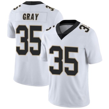 Vincent Gray Youth White Limited Vapor Untouchable Jersey