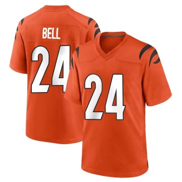 Vonn Bell Men's Orange Game Jersey