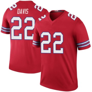 Vontae Davis Youth Red Legend Color Rush Jersey
