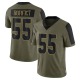Vontaze Burfict Youth Olive Limited 2021 Salute To Service Jersey