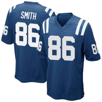 Vyncint Smith Youth Royal Blue Game Team Color Jersey