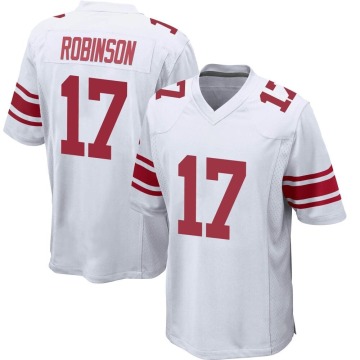 Wan'Dale Robinson Youth White Game Jersey