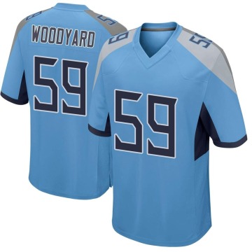 Wesley Woodyard Youth Light Blue Game Jersey