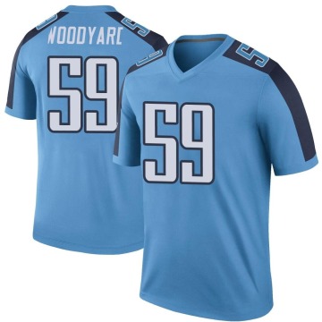 Wesley Woodyard Youth Light Blue Legend Color Rush Jersey