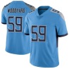 Wesley Woodyard Youth Light Blue Limited Vapor Untouchable Jersey