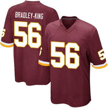 Will Bradley-King Youth Game Burgundy Team Color Jersey