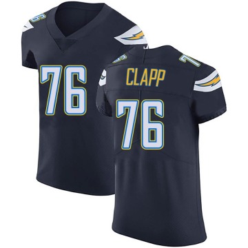 Will Clapp Men's Navy Blue Elite Team Color Vapor Untouchable Jersey