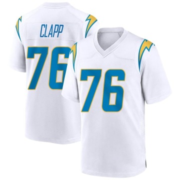 Will Clapp Youth White Game Jersey