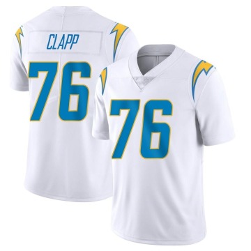 Will Clapp Youth White Limited Vapor Untouchable Jersey