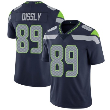 Will Dissly Men's Navy Limited Team Color Vapor Untouchable Jersey