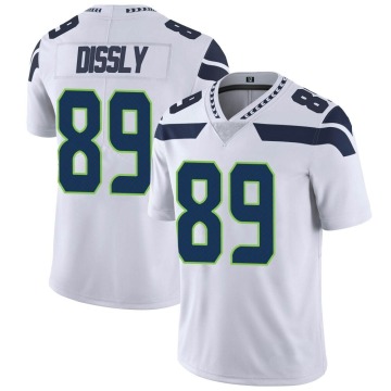 Will Dissly Men's White Limited Vapor Untouchable Jersey