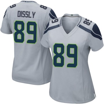 Will Dissly Women's Gray Game Alternate Jersey