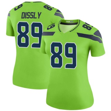 Will Dissly Women's Green Legend Color Rush Neon Jersey